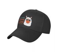 YUHUPMXAV Gorra de béisbol Drama Llama Certified Drama Sombrero de Lujo Té Gorra Sombrero para Hombres Mujer