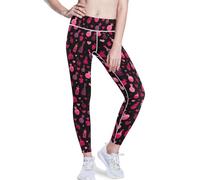 Yuiboo Pantalones de yoga sexys negros para mujer, mallas de perfume para mujer, Varios colores, Medium