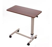 YUIHATF Mesita de Noche elevación hidráulica for Personas Mayores, Mesa Cama enfermería Acero Resistente con Capacidad Carga 25 kg, sobre(CAF)