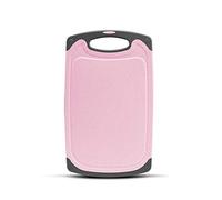 YUIP 1 Pcs Tablas de Cortar, Tabla de Cortar de Plástico,Tablas de Cocina para Cortar, ara Pescado/Verduras/Aves/CarneTablas Picar Antibacterial Apta para Lavavajillas, Rosa Nórdico