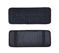 YUIP - Organizador de Visera para Coche, Almacenamiento de Tela Antideslizante, Bolsillo para Soporte automático para Gafas de Sol, Tarjeta de Combustible para estacionamiento, Accesorios Digitales
