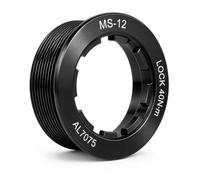 Yuiturt Anillo de seguridad CNC de aluminio para bicicleta de repuesto para Shimano Micro Spline de 12 velocidades, ajuste seguro para modelos XTR/XT/SLX/Deore, ideal para entusiastas del ciclismo