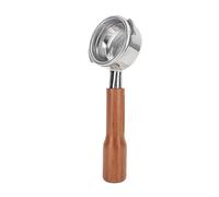YUJIEE Coffee Portafilter, 58mm Professional Portafilter Detachable Solid Wood and Stainless Steel Coffee Machine Bottomless Filter for NOWWA (C1 Rosewood)(C1 Rosewood)