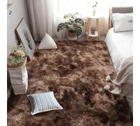 YUJINLIU Alfombras Salón 210 x 380 cm Antideslizante Fácil de Limpiar Pelusa Alfombras de Habitacion Lavable hasta para Dormitorio, Comedor, Pasillo y Habitación Juvenil, Marrón