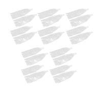 YUKERMARB 20 Tripas Comestibles para Salchichas Secas, Material PA, Buena Dureza, Perfectas para Salchichas Caseras y Perritos Calientes