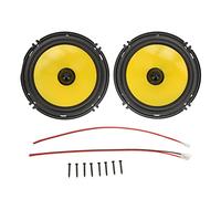 YUKERMARB Altavoces Coaxiales para Coche, 6 Pulgadas, 600 W, Estéreo, Juego de 2 Piezas