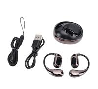 YUKERMARB Auriculares Bluetooth con Traducción AI, 80 Idiomas 14 Voces, Interpretación Simultánea, 4 Modos, Auriculares de Baja Latencia y Alta Precisión, para Viajes de Negocios (Black)