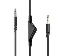 YUKERMARB Cable de Extensión de Repuesto, Cable de Auriculares para Juegos con Control de Volumen de Núcleo de Cobre de 2M para Astro A10 A30 A40 A40TR A50
