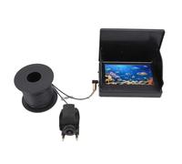 YUKERMARB Cámara de Pesca Submarina, Pantalla 1080P HD de 4,3 Pulgadas, Gran Angular de 220 Grados con Sensor de 500 W, Brillo de 2000 CD para Plataforma de Pesca en Hielo,