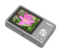 YUKERMARB Cámara Digital 12MP FHD 1080P Cámara Compacta con Zoom 16x Pantalla Tft de 2,4 Pulgadas Enfoque Automático para Niños, Adolescentes, Adultos, Vlogs de Viajes (GREY)
