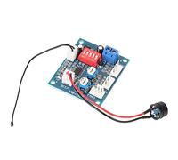 YUKERMARB Controlador de Velocidad de Ventilador DC 12V PWM, Módulo de Termostato de 4 Cables para Ventilador de Chasis de PC con Alarma de Luz Sonora, Regulación de Velocidad 20%-100% para