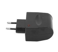 YUKERMARB Convertidor de a CA para Coche 12V 2A, Adaptador Cargador de Mechero con Indicador LED para Uso Doméstico en Pequeños Electrónicos (Enchufe de la UE)