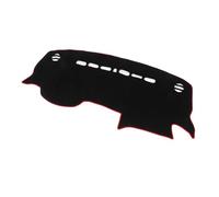 YUKERMARB Cubierta para Salpicadero de C4, Elegante Alfombrilla Antideslizante Roja Que Protege del Daño Solar para el Volante a la Izquierda de 2011 a 2018