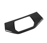 YUKERMARB Embellecedor del Interruptor de Ajuste de los Faros, Estilo de Fibra de Carbono, Embellecedor del Panel del Interruptor de los Faros, Cubierta de Pasta ABS, Protección Interior Resistente