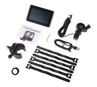 YUKERMARB Espejo de Manillar para Bicicleta, Cámara de Visión Trasera 1080P con Visión Nocturna y Pantalla de 4,3 Pulgadas para Bicicletas de Montaña y de Carretera