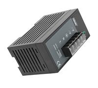 YUKERMARB Fuente de Alimentación de Carril DIN, Fuente de Alimentación Conmutada PWM de Plástico de Ingeniería 50W 24V 2.1A, Entrada AC100 a 240V, Salida Estable, Diseño Compacto, para Gabinetes de
