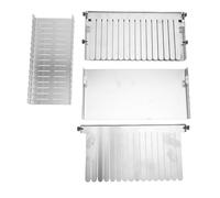 YUKERMARB Guía para Cortar Pan, Acero Inoxidable de Grado Comercial Resistente, Herramienta para Cortar Pan Tostado, Compatible con Varios Tamaños, para Panaderías y Cocinas