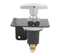 YUKERMARB Interruptor de Desconexión de BateríA Fijo Interruptor de Apagado de BateríA ABS Cobre Hierro 12 V A 48 V 500 A Montaje en Panel Bloqueable A Prueba de Agua para Automóvil RV Barco Camión
