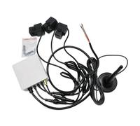 YUKERMARB Medidor de Energía Wifi, Medidor de Potencia Inteligente ABS con 3 Sensores 80A, Seguimiento en Tiempo Real para Automatización del Hogar y Control de Energía