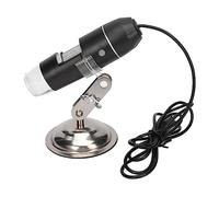 YUKERMARB Microscopio Digital Microscopio USB Cámara de 0X-200X Cámara de Aumento HD 8 Luces LED Foto Video Portátil de Mano para Windows XP 32 bits 64 bits