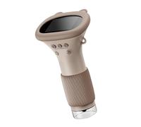 YUKERMARB Microscopio para Niños Microscopio Digital de Bolsillo 1000X Foto Video Mini de Mano Pantalla IPS de 2 Pulgadas 8 LED Conexión USB a PC para Niños