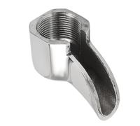 YUKERMARB Reemplazo de Boquilla de Portafiltro, Acero Inoxidable Duradero a Prueba de óxido, a Prueba de Fugas, Pieza de de Grado Profesional, para Semiautomática (Tornillo de 1 vía 1,0 MM)