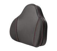 YUKERMARB Respaldo Trasero de Motocicleta, Almohadilla de Apoyo para la Espalda del Pasajero de Espuma de Cuero de PU, Respaldo de Asiento Universal para Ciclomotor ATV Scooter Cruiser, Reemplazo de