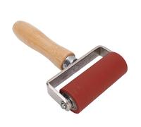 YUKERMARB Rodillo Presión de Silicona, Caucho Duro Profesional, Resistente a Altas Temperaturas 260 ℃, Rodillo de Costura Soldadura, Herramienta para Techos, para Membranas de PVC
