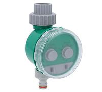 YUKERMARB Temporizador de Riego Automático, Temporizador de Riego de Jardín ABS con Ajustes Programables de 1 a 120 Minutos y de 1 a 72 Horas, de Manguera con Pilas para Usuarios de Kits de Goteo de