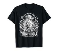 Yuki Onna Novia De Nieve Japonés Invierno Fantasma Camiseta