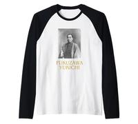 Yukichi Fukuzawa Padre del Japón Moderno Pensador de la Camiseta Manga Raglan
