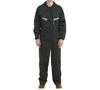 Yukirtiq Hombre Pantalones con Peto de Trabajo para jardín y Garaje, Encapuchado Mono de Trabajo Mecánico o Industria Cintas Reflectantes Resistente al Aceite para Mecánicos, Nergo, XXL