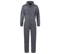 Yukirtiq Mono de Trabajo para Hombre Competición Coche Traje de Mecánico Manga Larga Con Capucha, Gris, M