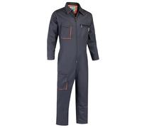 Yukirtiq Mono de Trabajo para Hombre Mono de Pintura Polialgodón Mono Trabajo Mercánico Traje de Trabajo Garaje Mono Ropa de Trabajo, Gris azulado, XXL