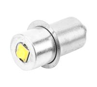 YUKOFE 1pc P13.5S 3W LED linterna bombilla de repuesto lámpara de antorcha luz de trabajo de emergencia (Cool White)