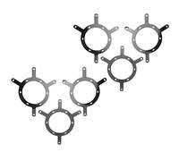 YUKOFE 6 pegatinas de péndulo de billar de alta tecnología, nanomateriales, papel de película, pegatina de inicio de billar para colocar 9 bolas, 10 bolas en salas de billar, torneos
