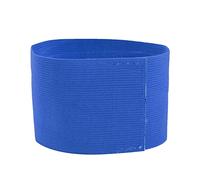 YUKOFE Armbands elásticos del capitán, Grupos de Deportes de Equipo al Aire Bandas de Jugadores Ajustables para jóvenes Adultas para jóvenes Adultos (Azul)