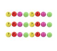 YUKOFE Juego de Pelotas de Golf de 24 Piezas de Goma Colorida Buena Resistencia Pelota de Golf de 2 Capas para Mujeres Jugadores de Nivel de Entrada (B153)