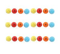 YUKOFE Juego de Pelotas de Golf de 24 Piezas de Goma Colorida Buena Resistencia Pelota de Golf de 2 Capas para Mujeres Jugadores de Nivel de Entrada (B155)