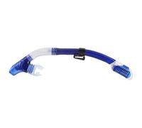 YUKOFE Tubo de respiración para Buceo Equipo de Snorkel Diseño de Bola Flotante Frontal Completamente seco para Entrenamiento de natación subacuática Boquilla de Silicona Profesional (SK-105 Blue)