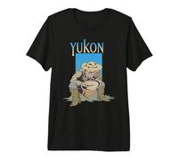 Yukon Gold Prospector recorre Dawson City Camiseta Premium