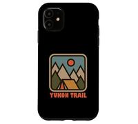 Yukon Trail Nature Vacation Backpacking Souvenir Carcasa para iPhone 11