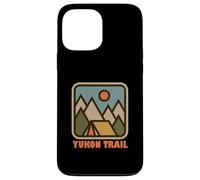 Yukon Trail Nature Vacation Backpacking Souvenir Carcasa para iPhone 13 Pro Max