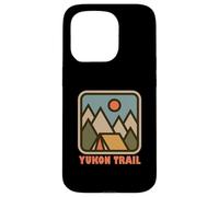 Yukon Trail Nature Vacation Backpacking Souvenir Carcasa para iPhone 15 Pro