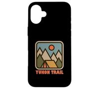 Yukon Trail Nature Vacation Backpacking Souvenir Carcasa para iPhone 16 Plus