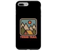 Yukon Trail Nature Vacation Backpacking Souvenir Carcasa para iPhone 7 Plus/8 Plus