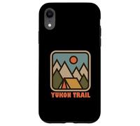 Yukon Trail Nature Vacation Backpacking Souvenir Carcasa para iPhone XR