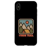 Yukon Trail Nature Vacation Backpacking Souvenir Carcasa para iPhone XS Max