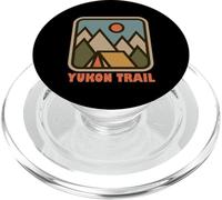 Yukon Trail Nature Vacation Backpacking Souvenir PopSockets PopGrip para MagSafe