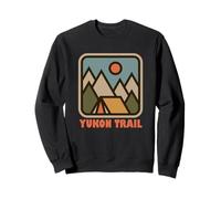 Yukon Trail Nature Vacation Backpacking Souvenir Sudadera